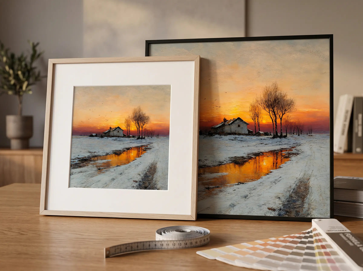 To Mat or Not to Mat: Choosing the Right Frame Style