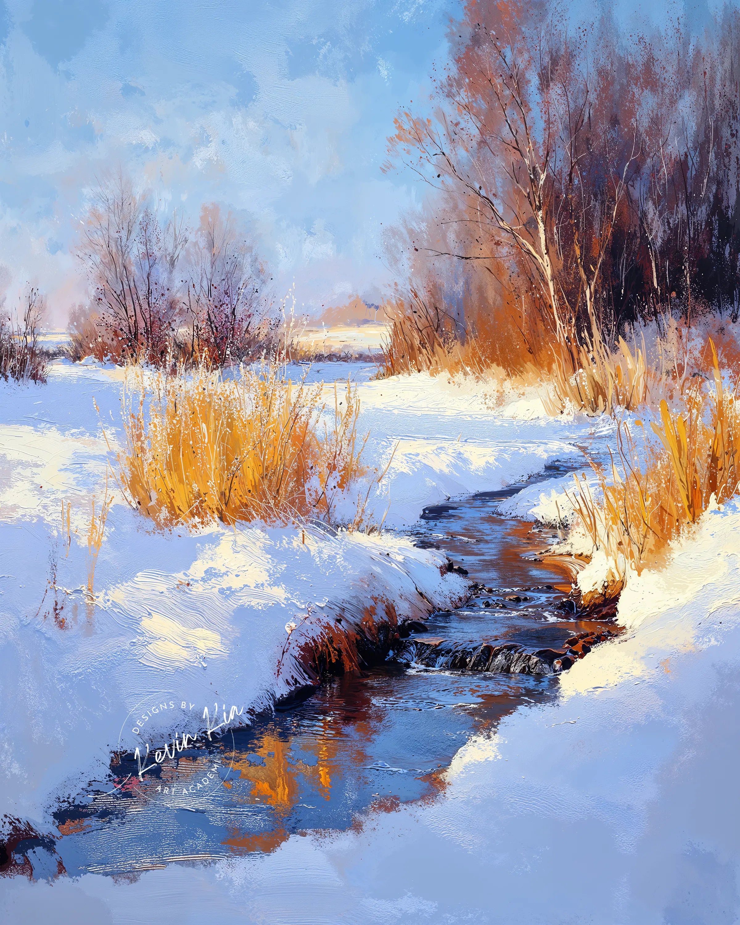 Winter Collection – Vertical Matte Art Prints | Kevin Kia – Art