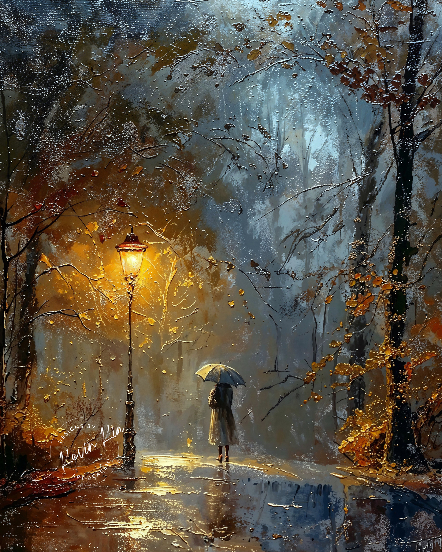 Rainy Night Walk
