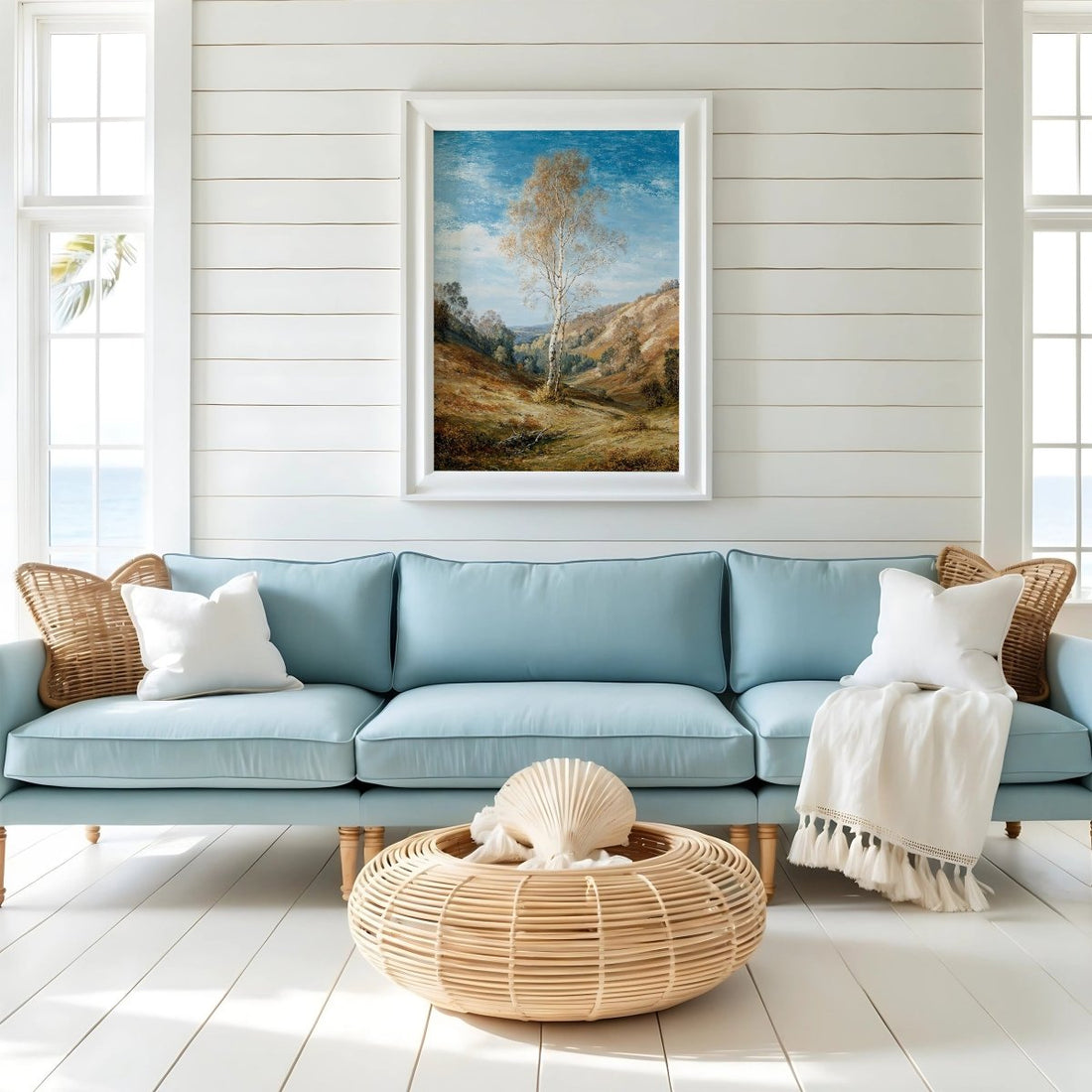 Lonely Birch - Art Academi - Poster