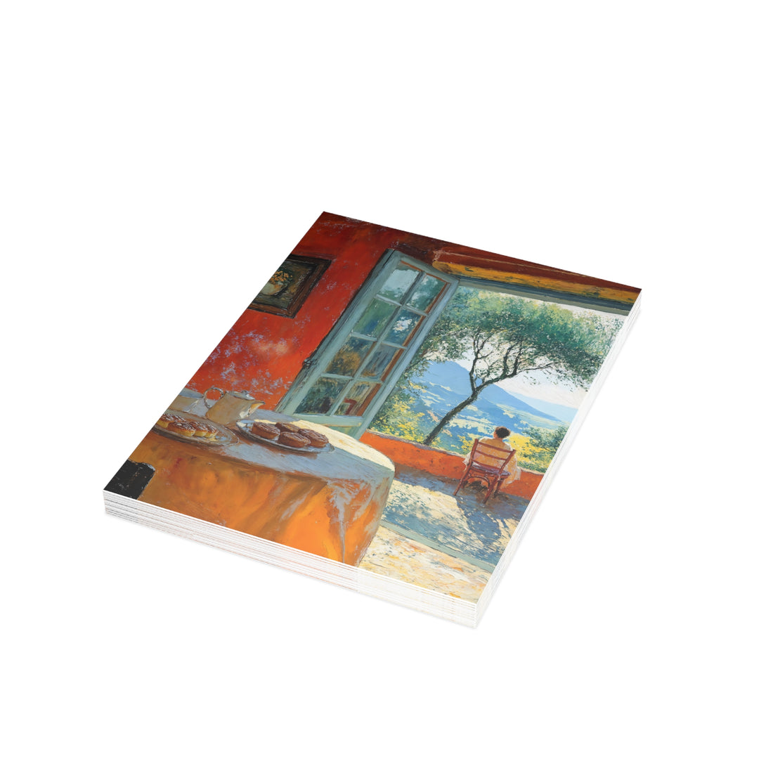 Lonely weekends_post card