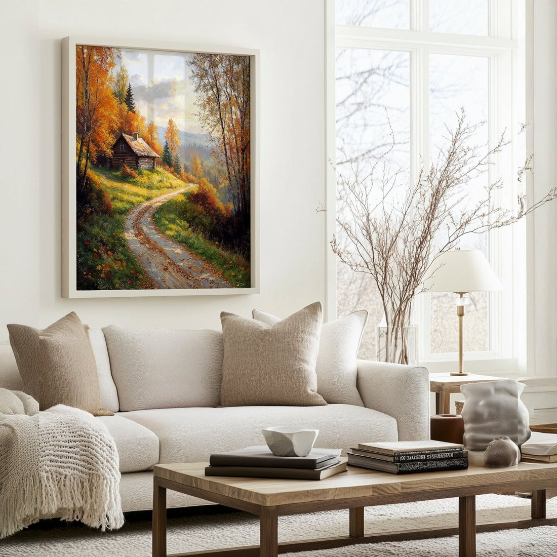 Cabin in Golden Hills* - Art Academi - Digital Artwork