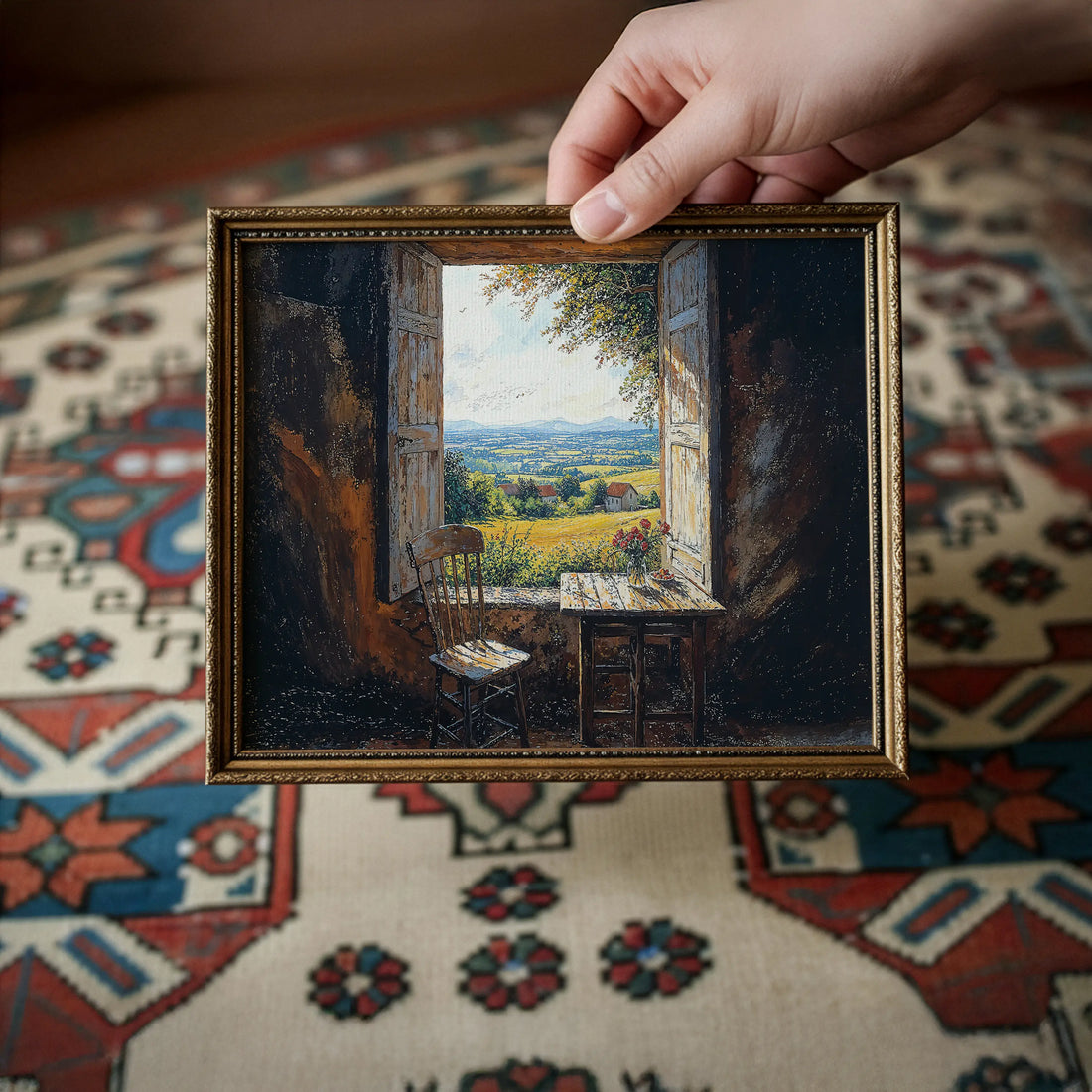 Golden Threshold - Art Academi - Canvas