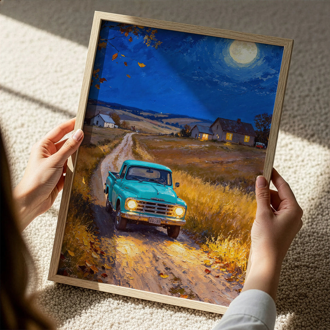 Prairie Moonlight - Art Academi - Poster