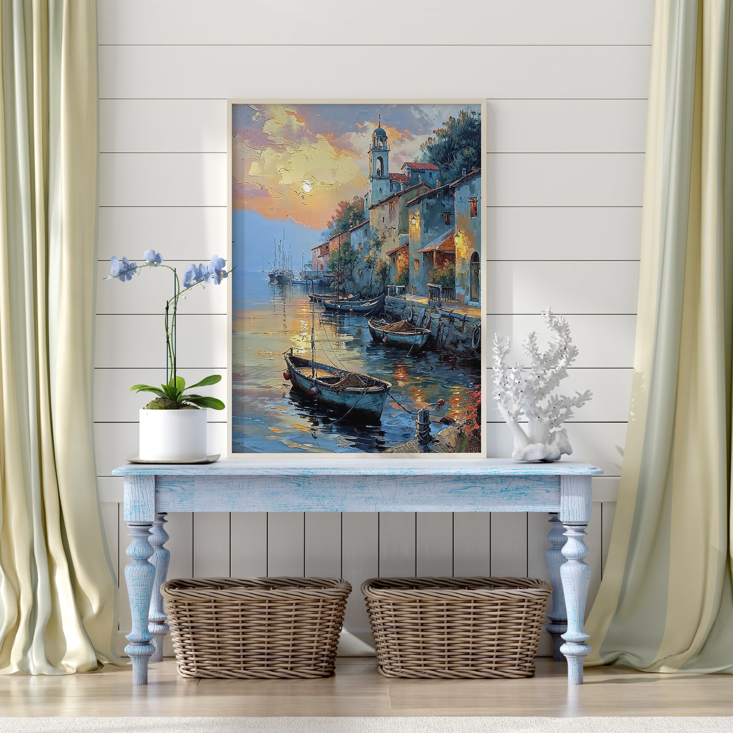 Harbor at Dusk