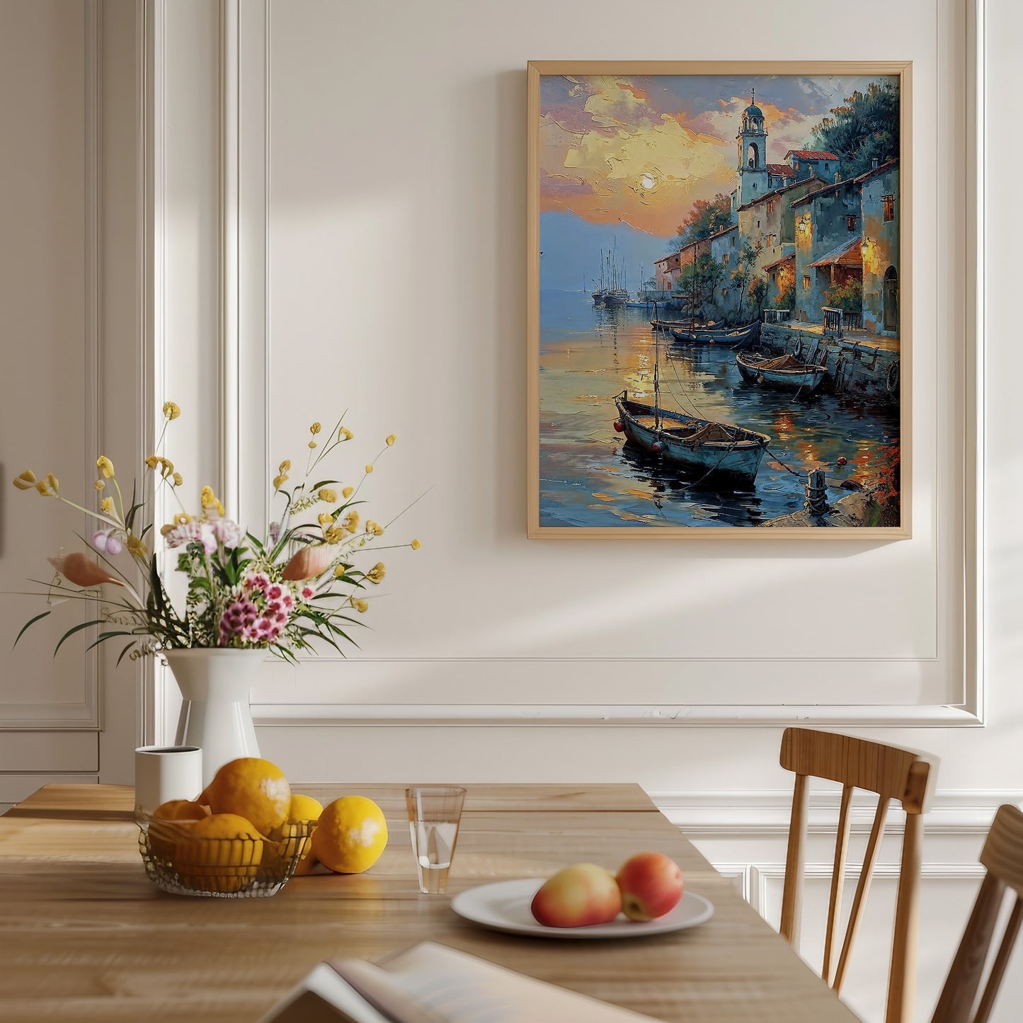 Harbor at Dusk