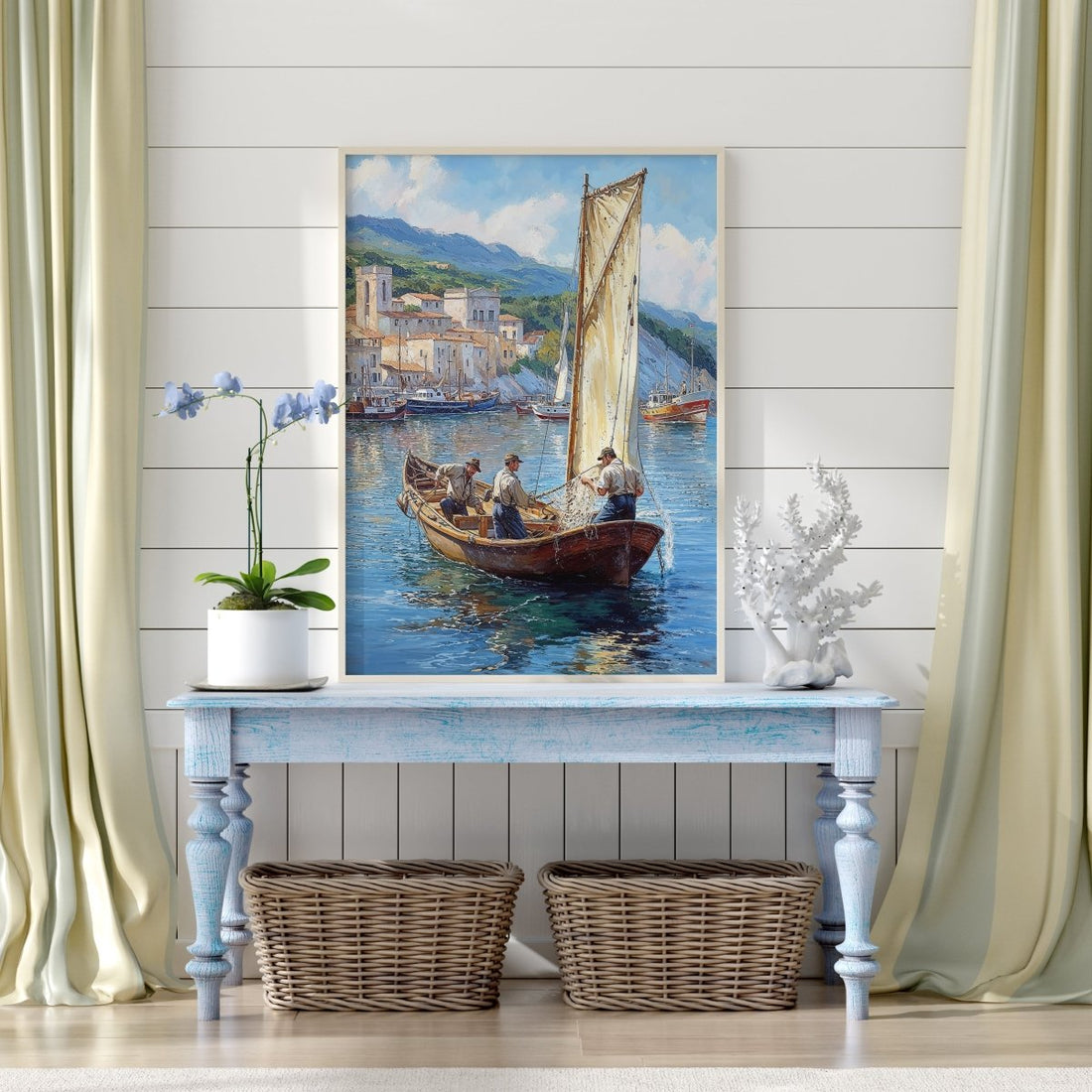 Fishermen - Art Academi - Poster