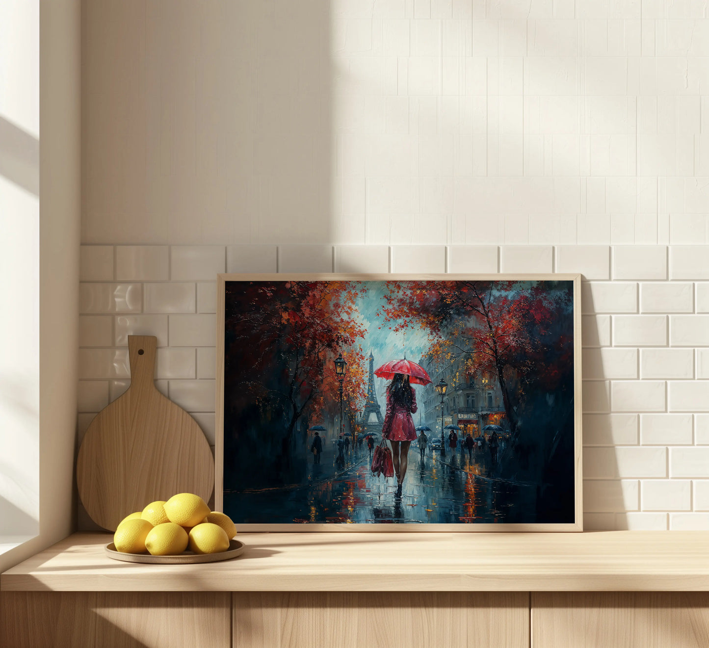 Lady in Red - Art Academi - Canvas