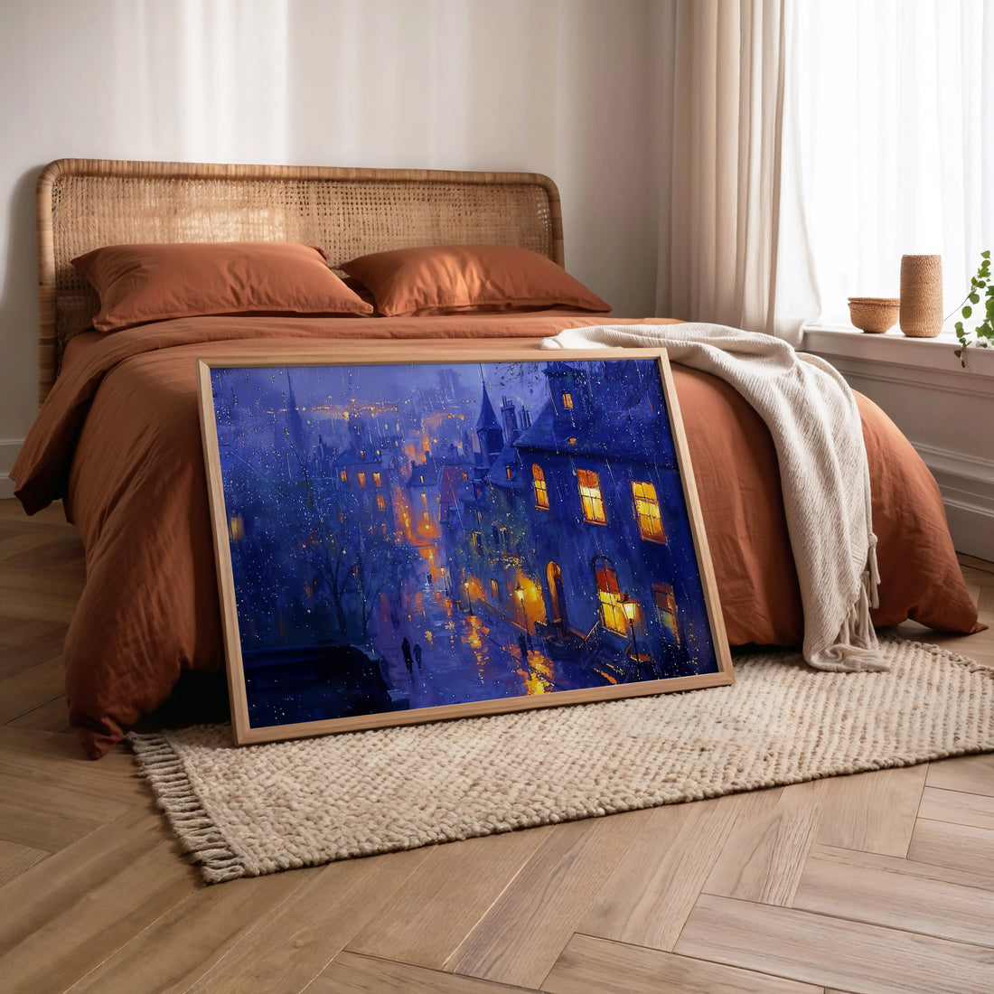 Nocturne de Pluie - Art Academi - Canvas