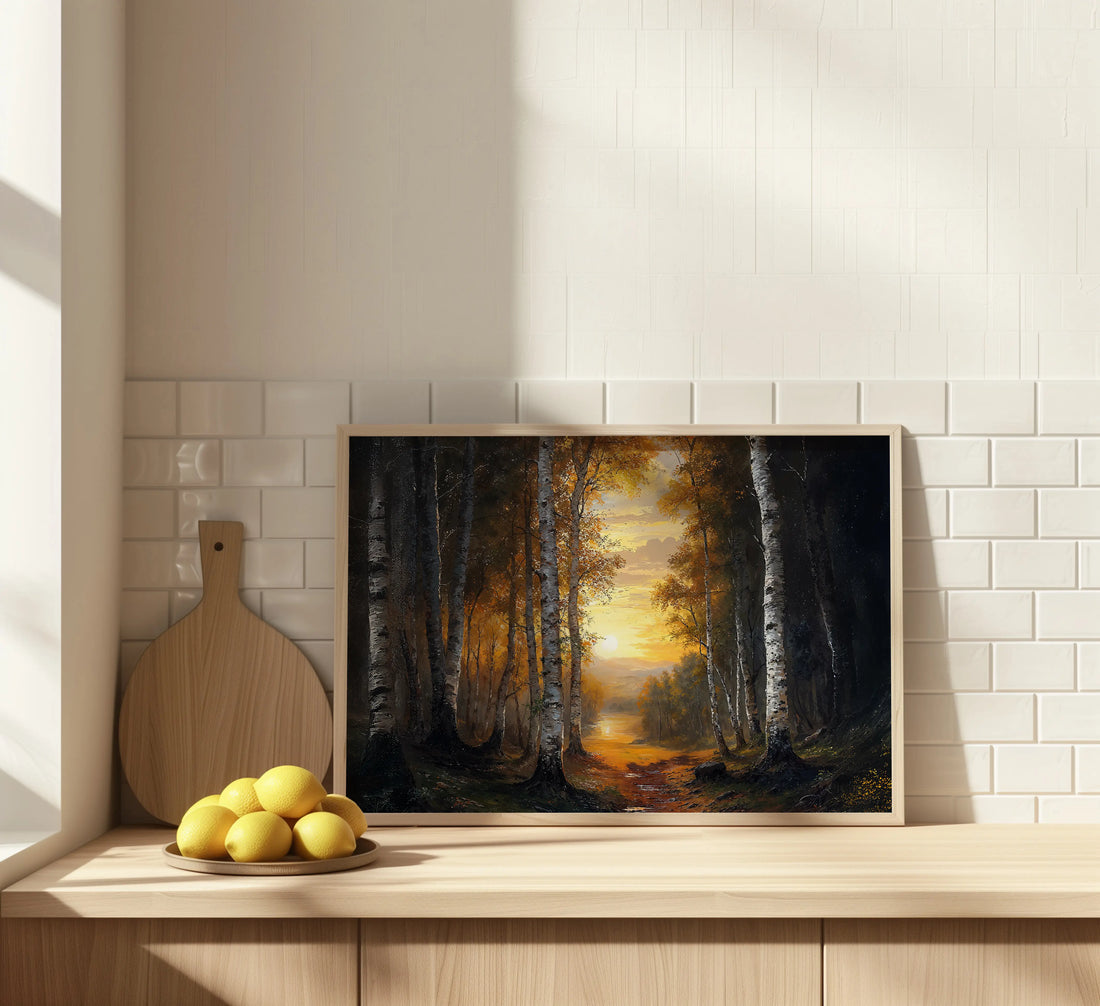 Golden Forest - Art Academi - Canvas