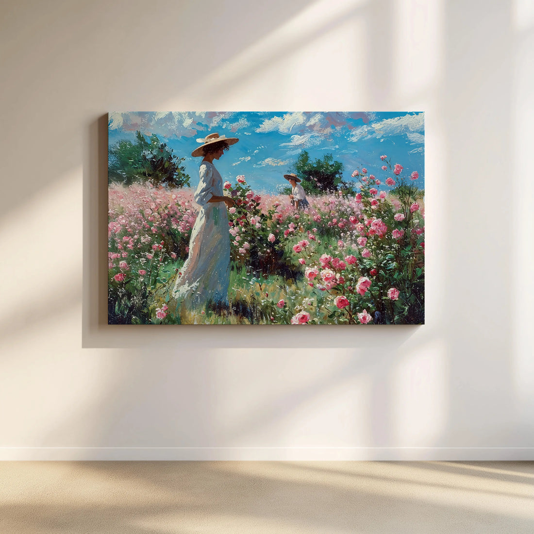 Lady & Roses - Art Academi - Canvas