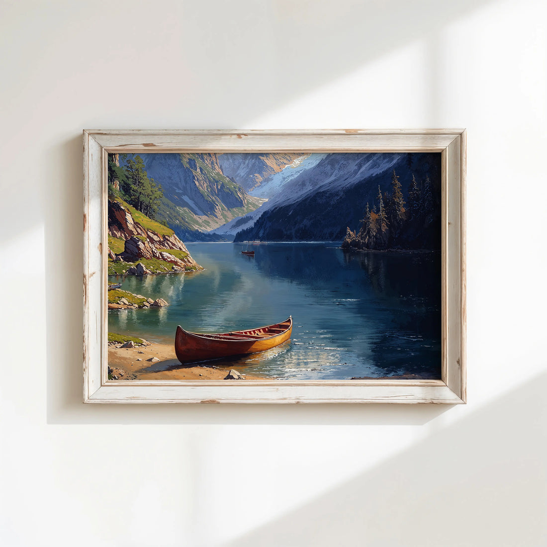 Canoe - Art Academi - Canvas