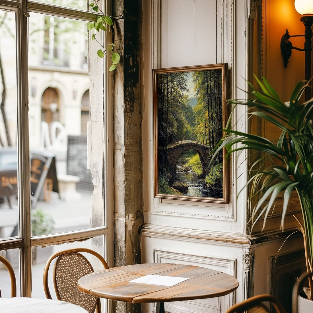 Bridge Stroll - Art Academi - Poster
