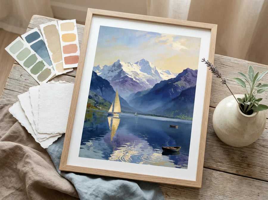 Calming Wall Art: The Science of a Stress-Free Home