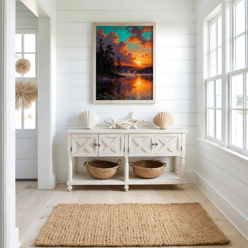 Artwork in Quiet Interior