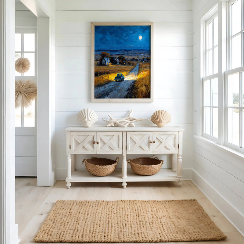 Artwork in Quiet Interior