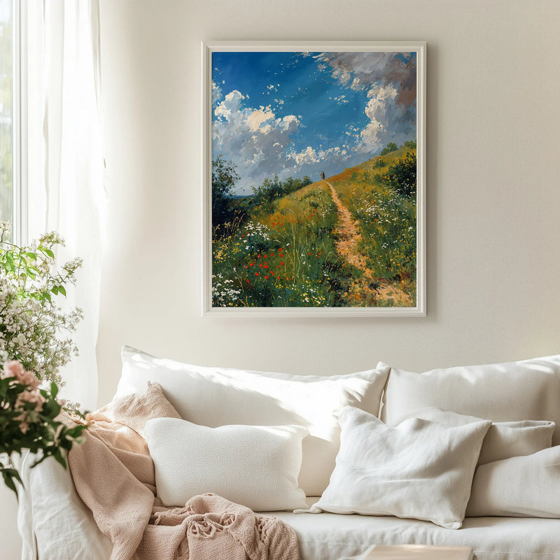 Touch of the Sky II Fine Art Print Detail