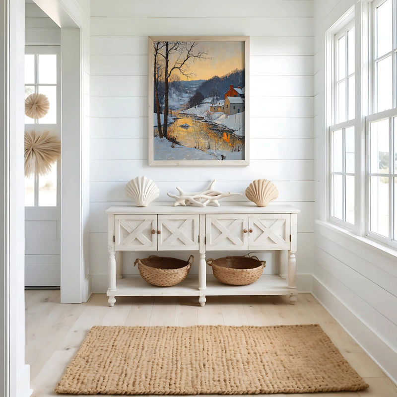 Artwork in Quiet Interior