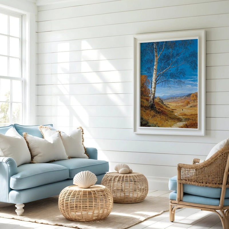 Artwork in Reflective Corner