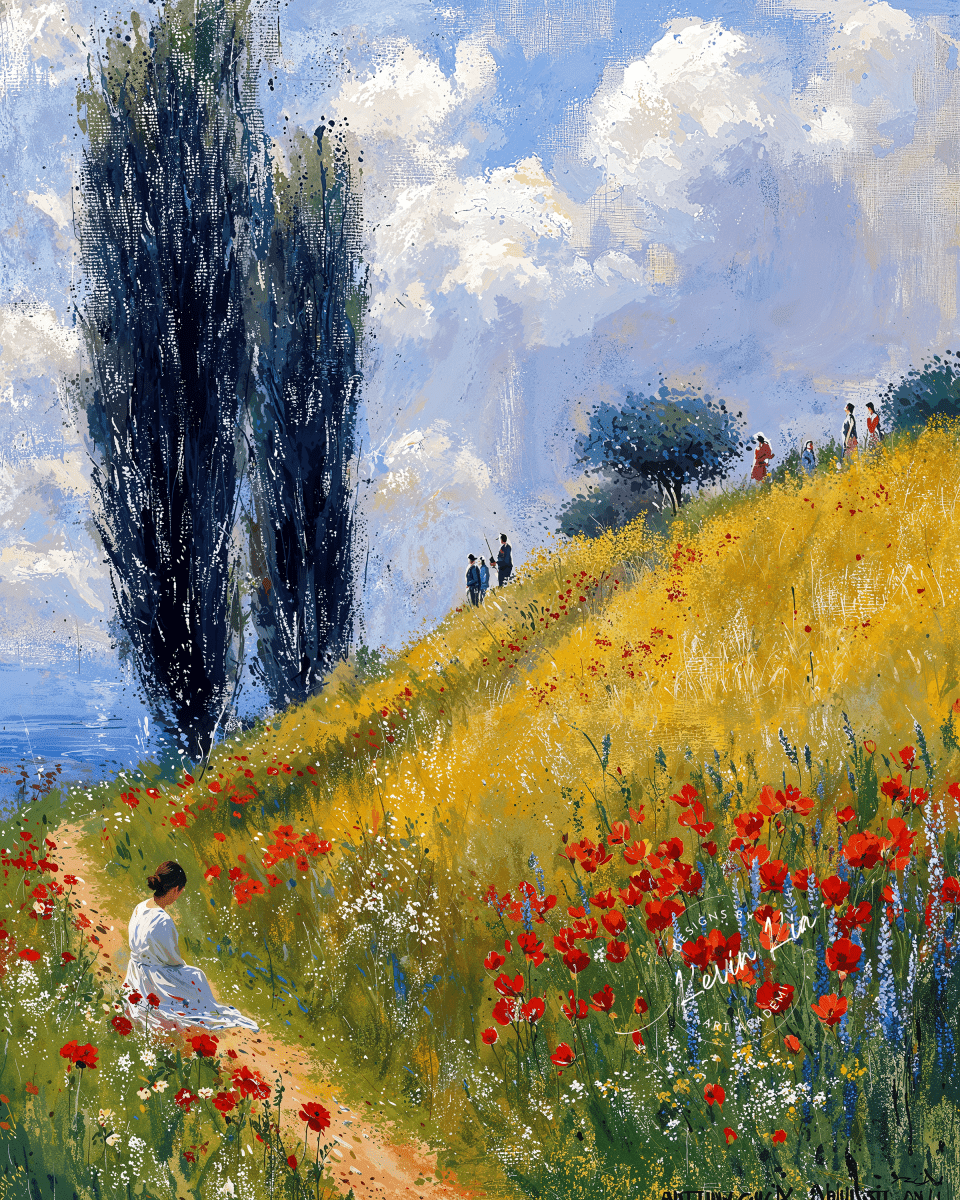 In the Meadow* - Art Academi - Digital Artwork