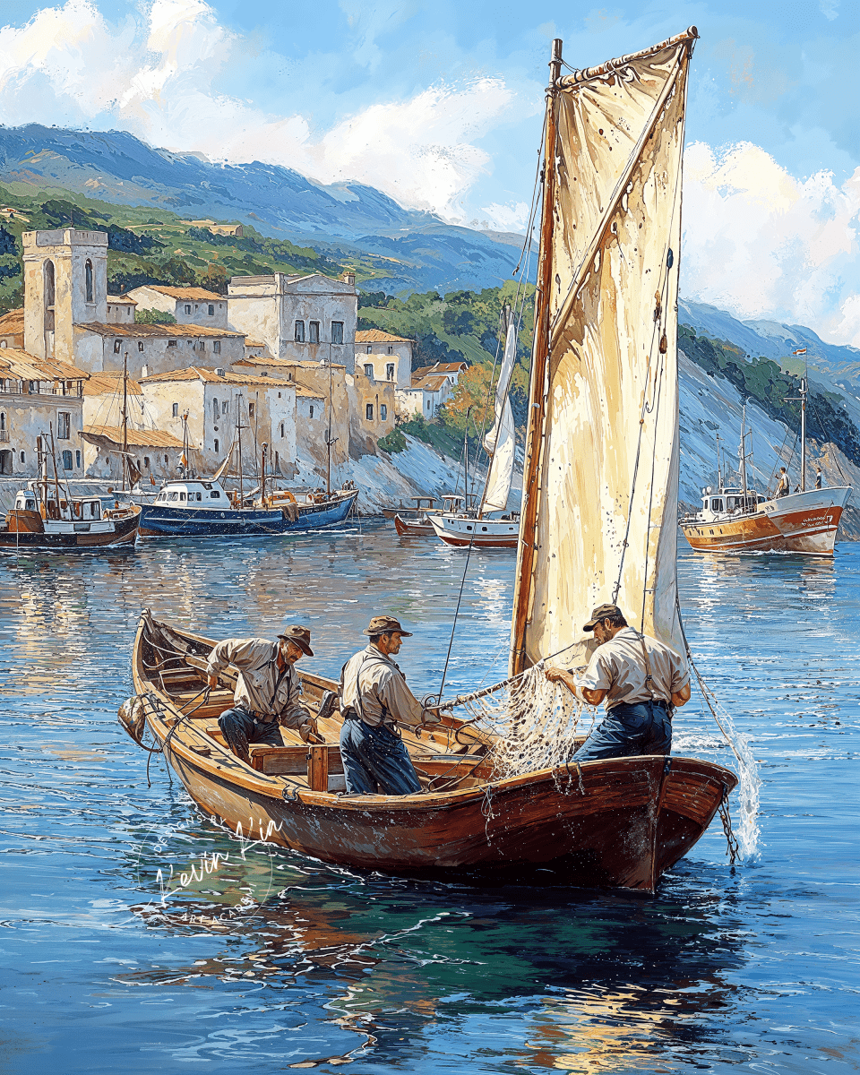 Fishermen* - Art Academi - Digital Artwork