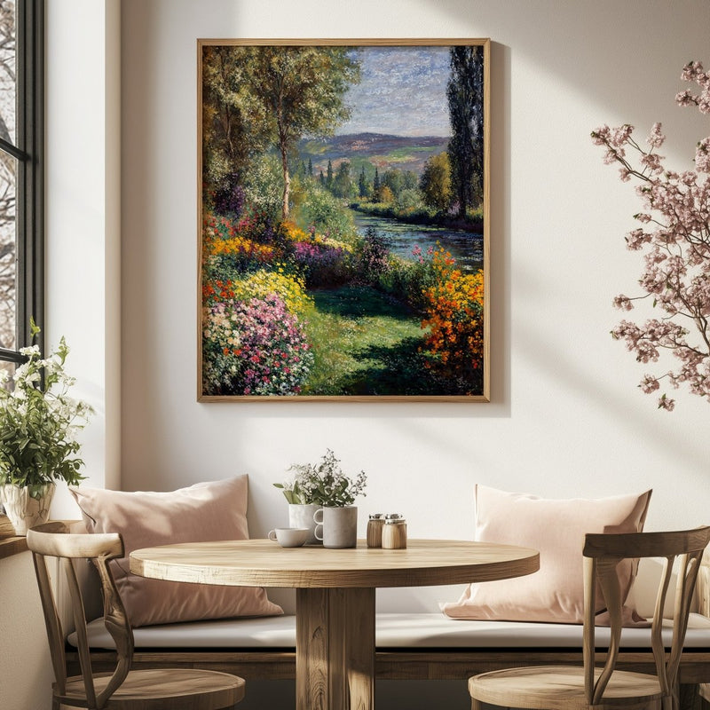 Artwork in Reflective Corner