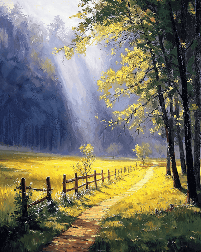 Golden Quietude* - Art Academi - Digital Artwork