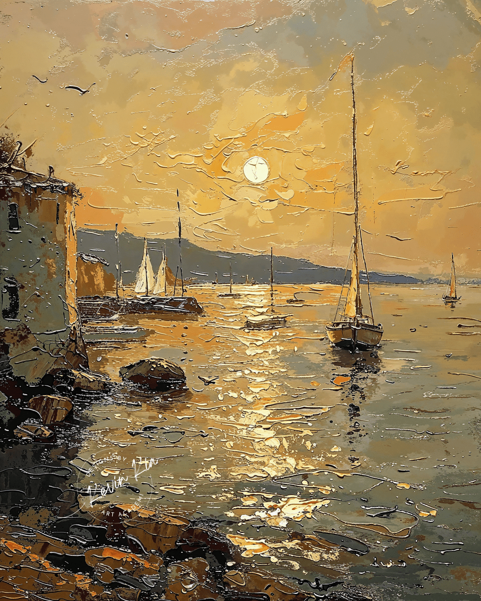 Porto Calmo* - Art Academi - Digital Artwork