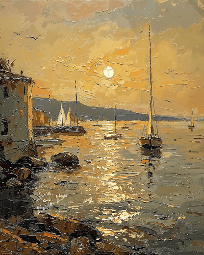 Porto Calmo* - Art Academi - Digital Artwork