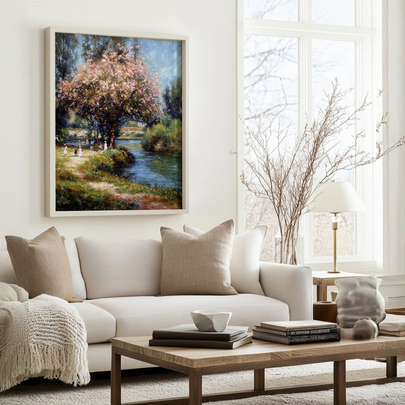 Artwork in Quiet Interior