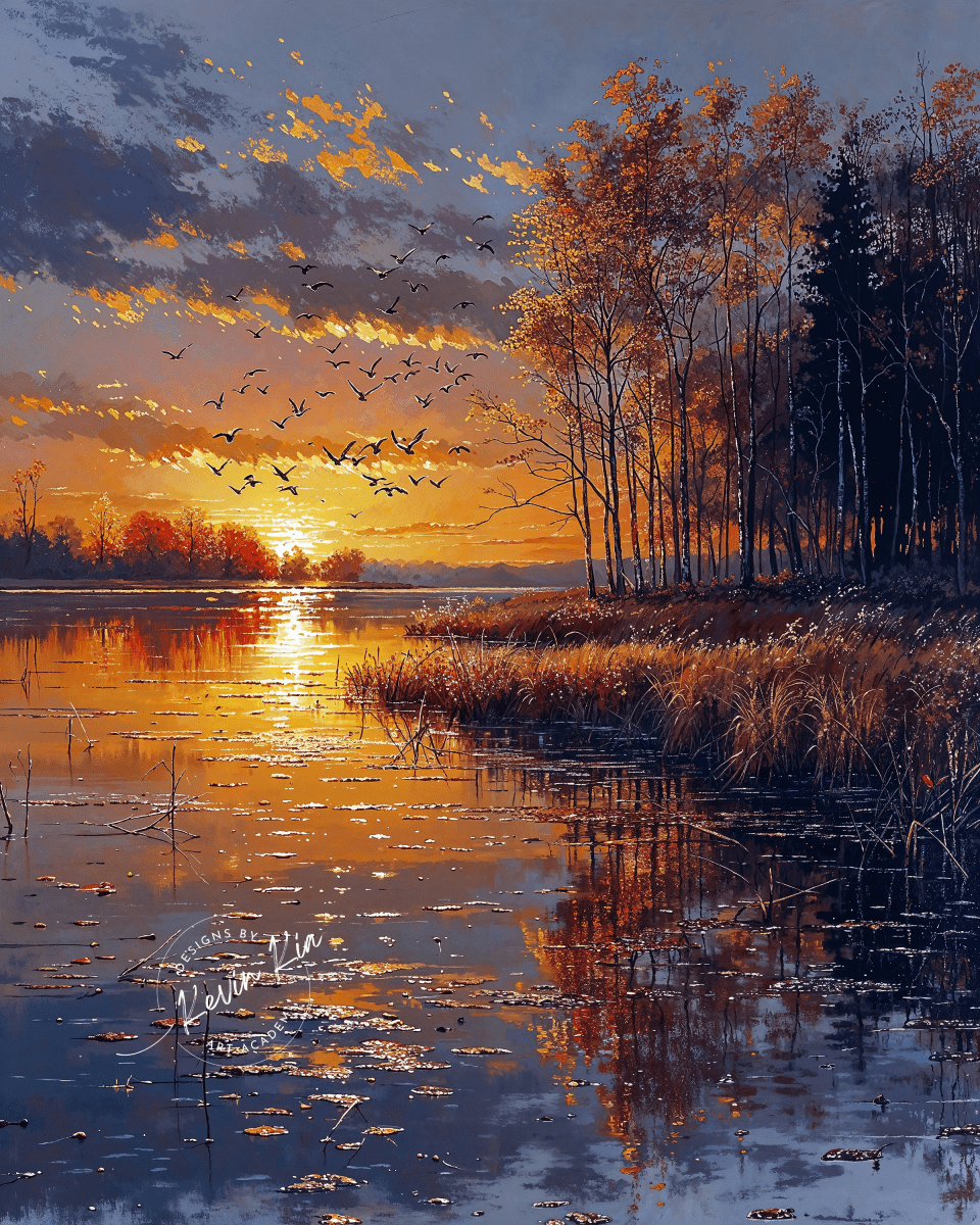 Ember Lake* - Art Academi - Digital Artwork