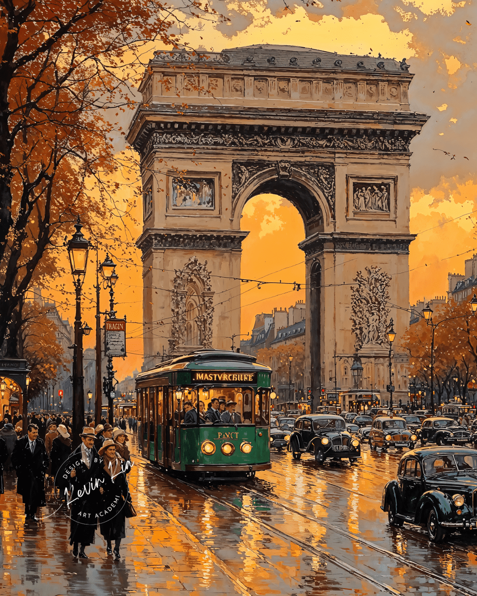 Arc de Triomphe* - Art Academi - Poster
