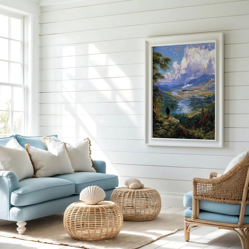 Artwork in Quiet Interior