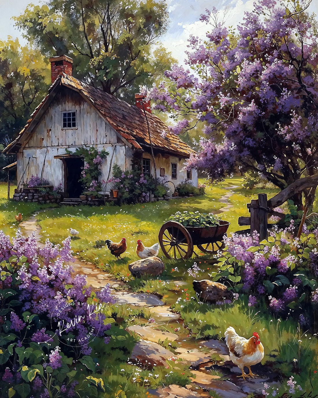 Lilac˚ - Art Academi - Canvas