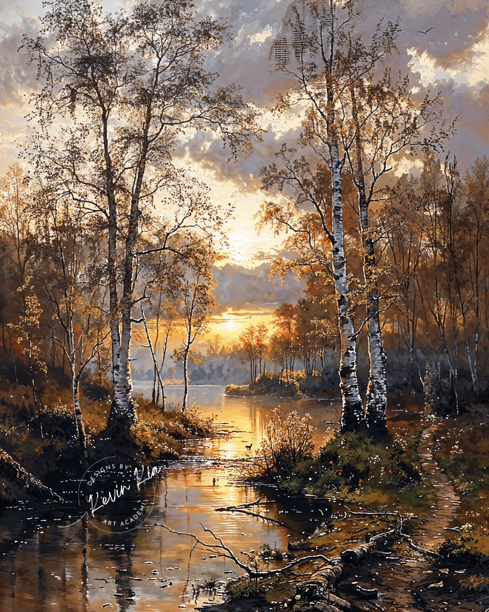 Lingering Light* - Art Academi - Digital Artwork