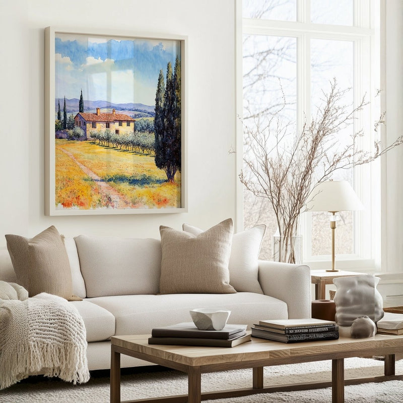Artwork in Quiet Interior