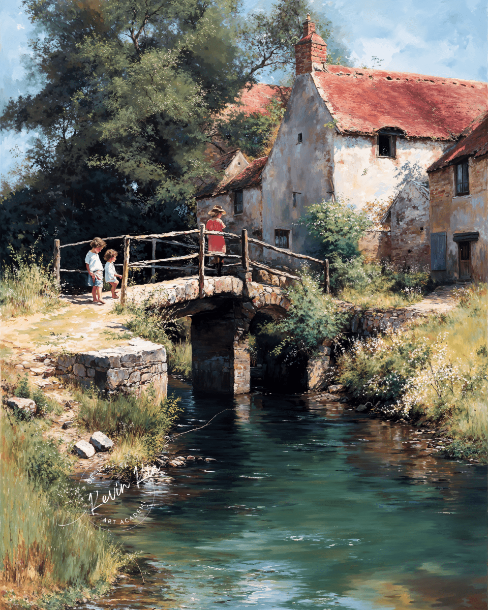 Bridge of Memories* - Art Academi - Digital Artwork