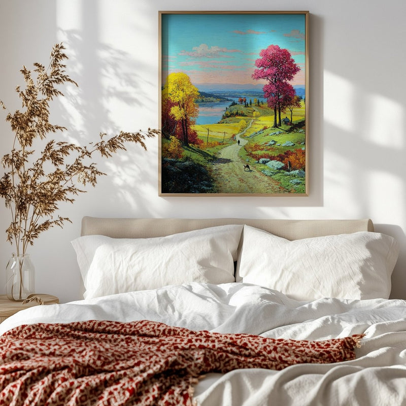 Artwork in Quiet Interior