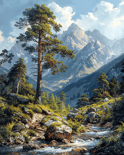 Via Alpina - Art Academi - Poster