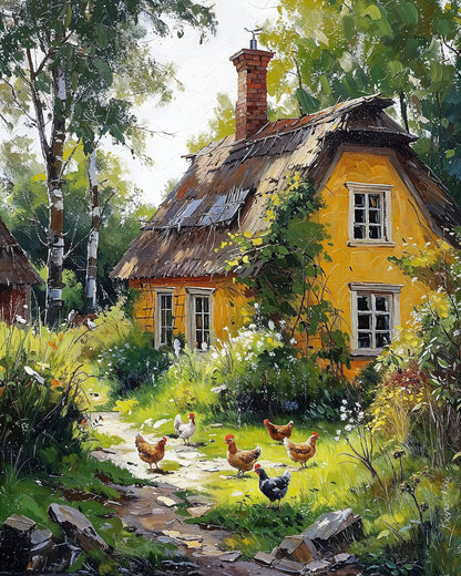 Sunlight & Straw - Art Academi - Poster