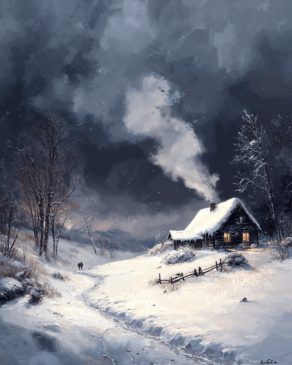 Smoke from Chimney* - Art Academi - Digital Artwork