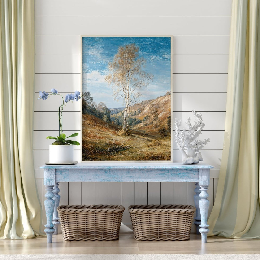 Lonely Birch - Art Academi - Poster