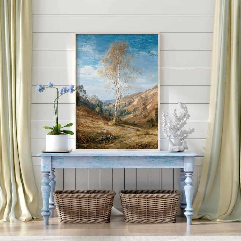 Artwork in Quiet Interior