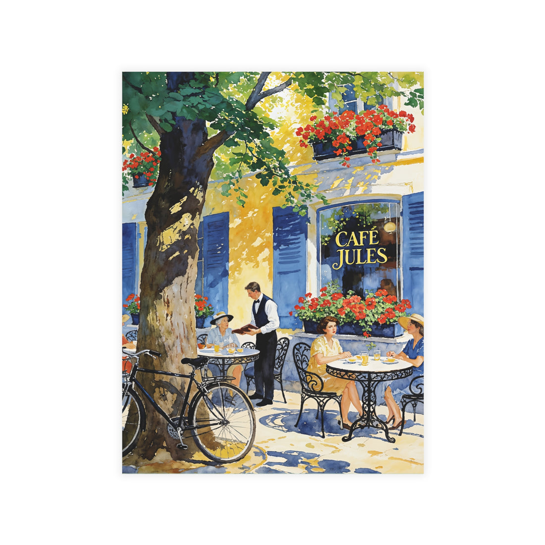 Cafe Jules_postcard