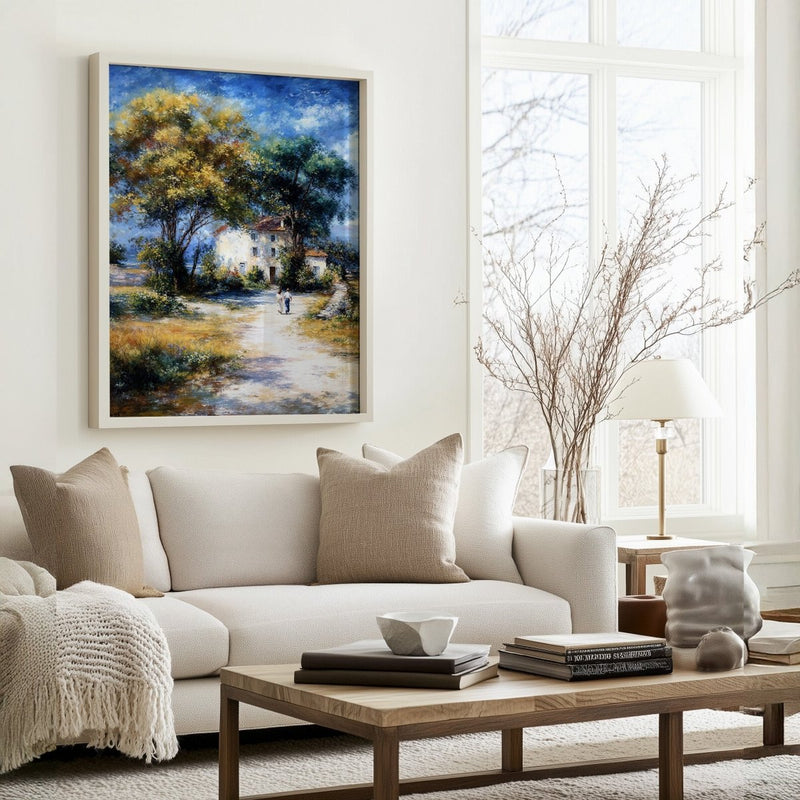 Artwork in Quiet Interior
