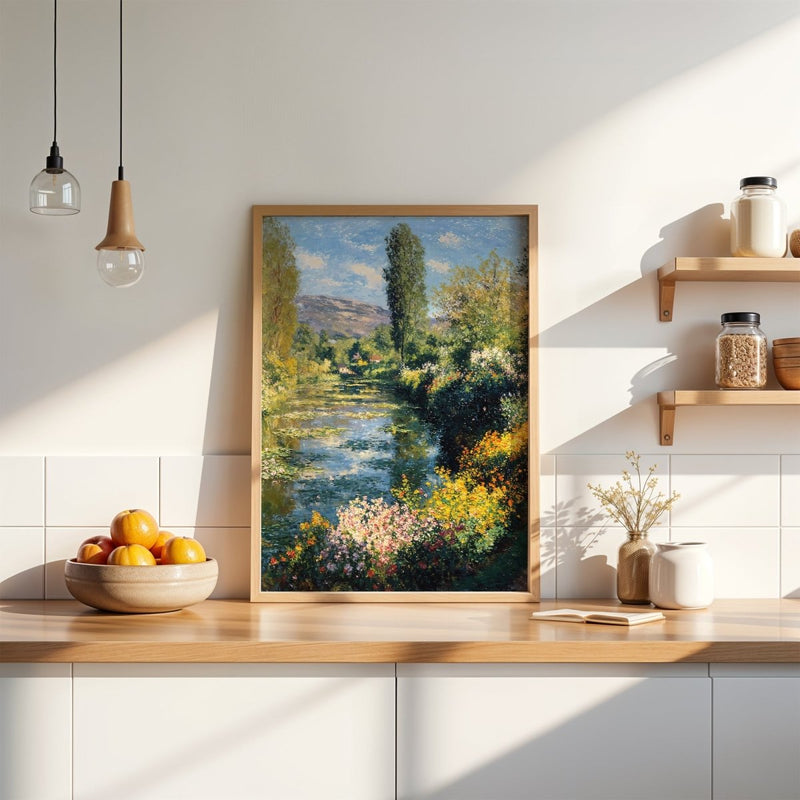 Artwork in Quiet Interior
