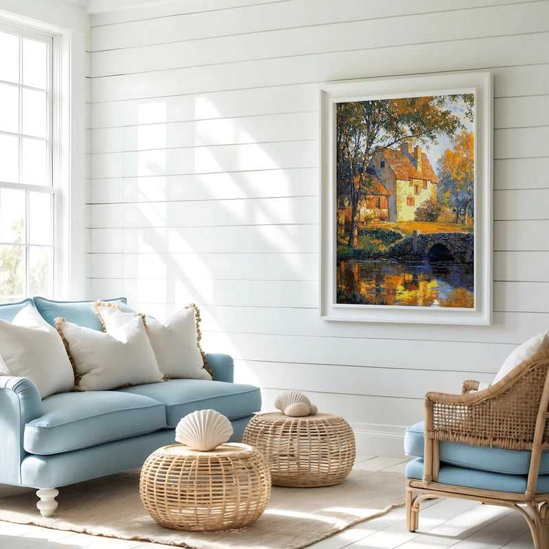 Artwork in Quiet Interior
