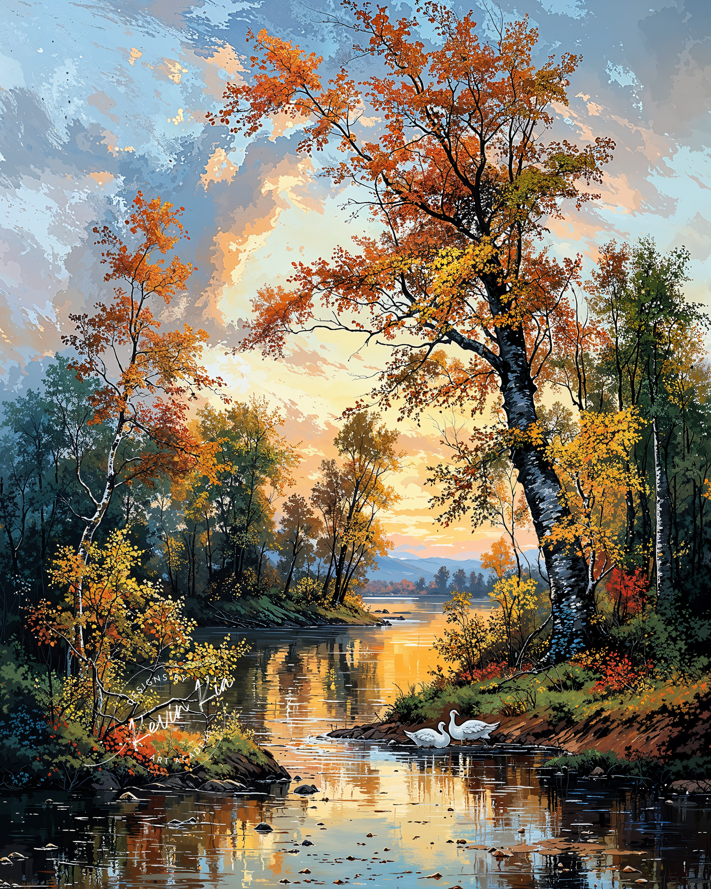Swans' Lake