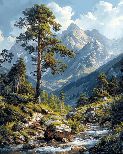 Via Alpina* - Art Academi - Digital Artwork