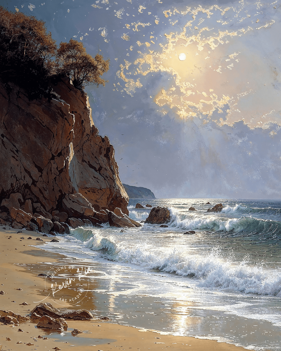 Coastal Breeze* - Art Academi - Digital Artwork